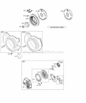 Blower HousingShrouds Flywheel Group Rewind Diagram and Parts List for 113452-0049-E1  Briggs and Stratton Engine